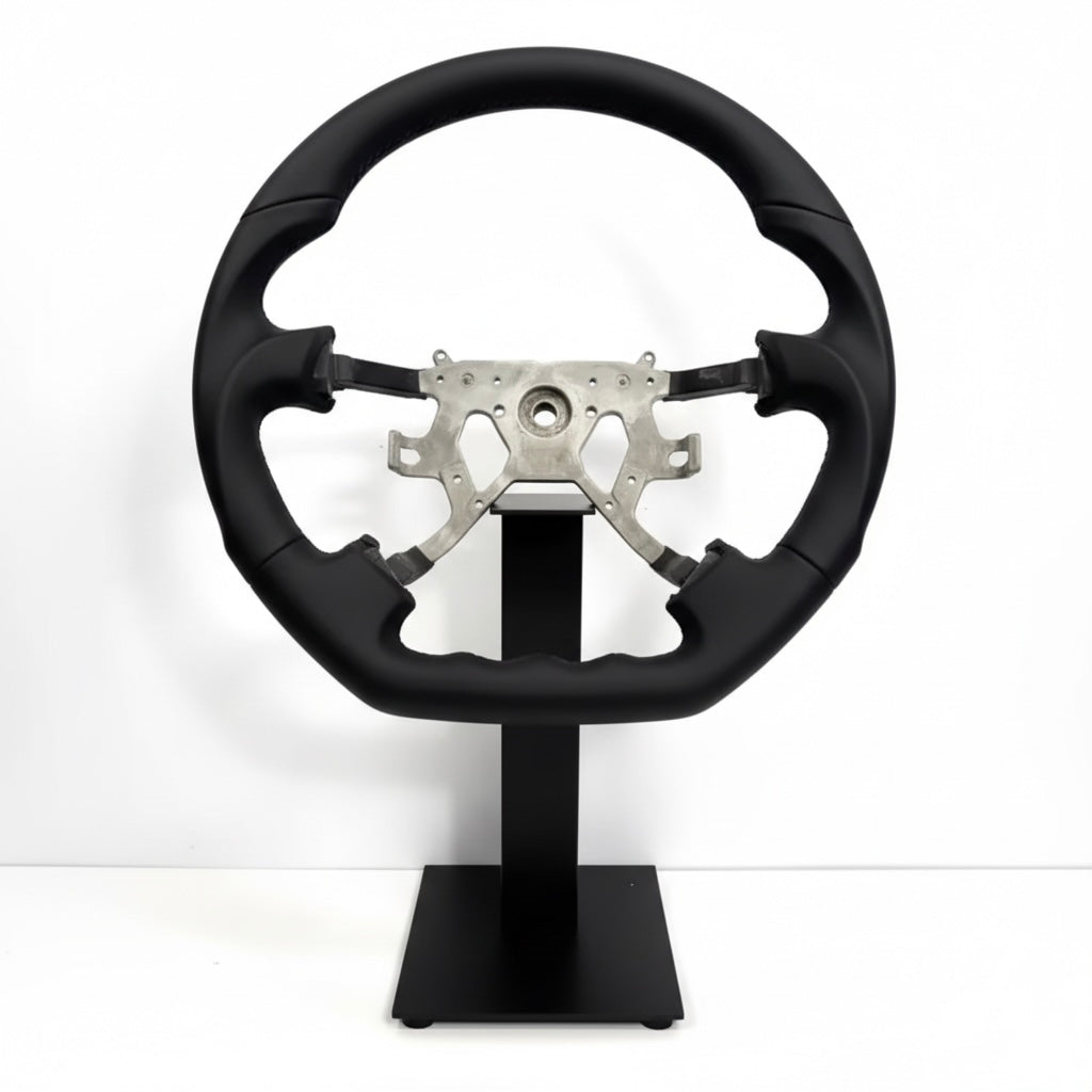 Y61 GU NISSAN PATROL GENUINE LEATHER STEERING WHEEL