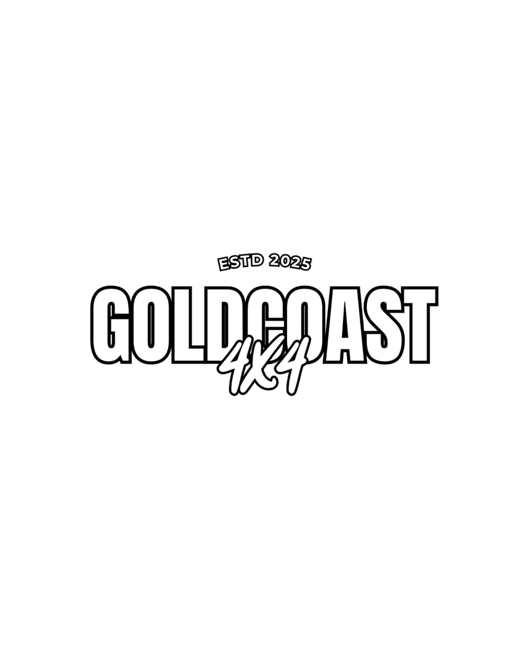GOLDCOAST4X4 STICKER (LOGO)
