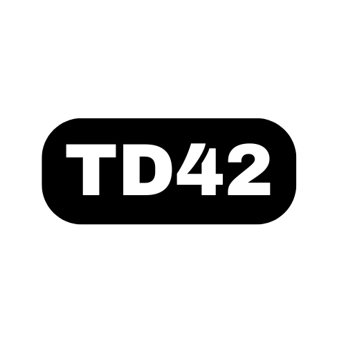 TD42 STICKER